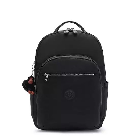 Kipling Seoul Extra Large 17" Laptop Backpack True Black XL - Picture 1 of 11